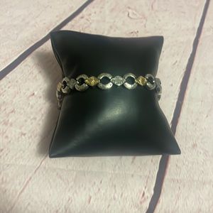 Konstantino 18k gold and sterling silver bracelet